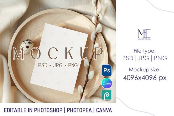 Boho Spring Mockups for Designers