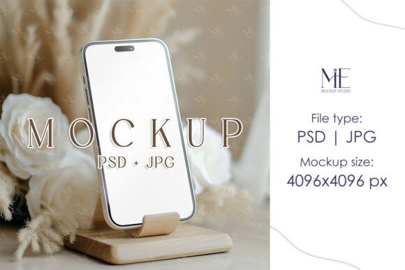 Elevate Your Digital Presentations with a Professional iPhone Screen Mockup PSD Smartphone Template