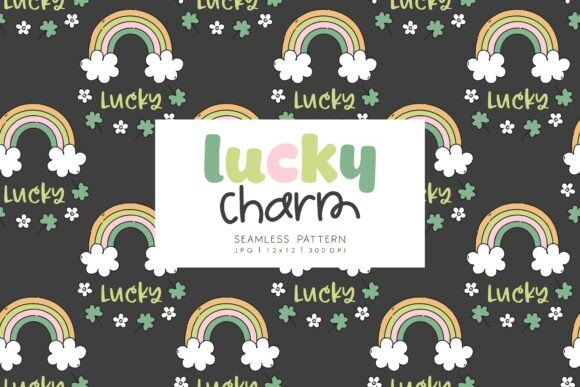 Unlocking Creative Potential with Seamless Pattern Lucky Charm 1