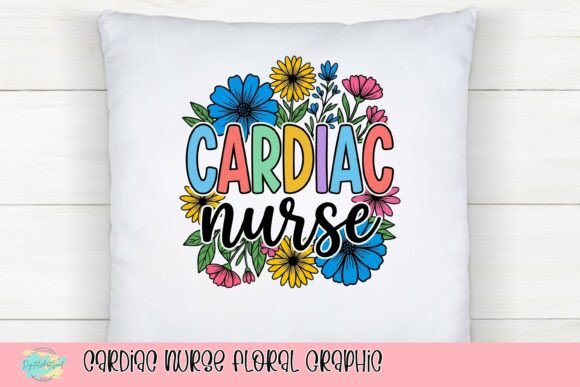 Why the Cardiac Nurse Floral Graphic is the Perfect Blend of Professional Pride and Personal Style